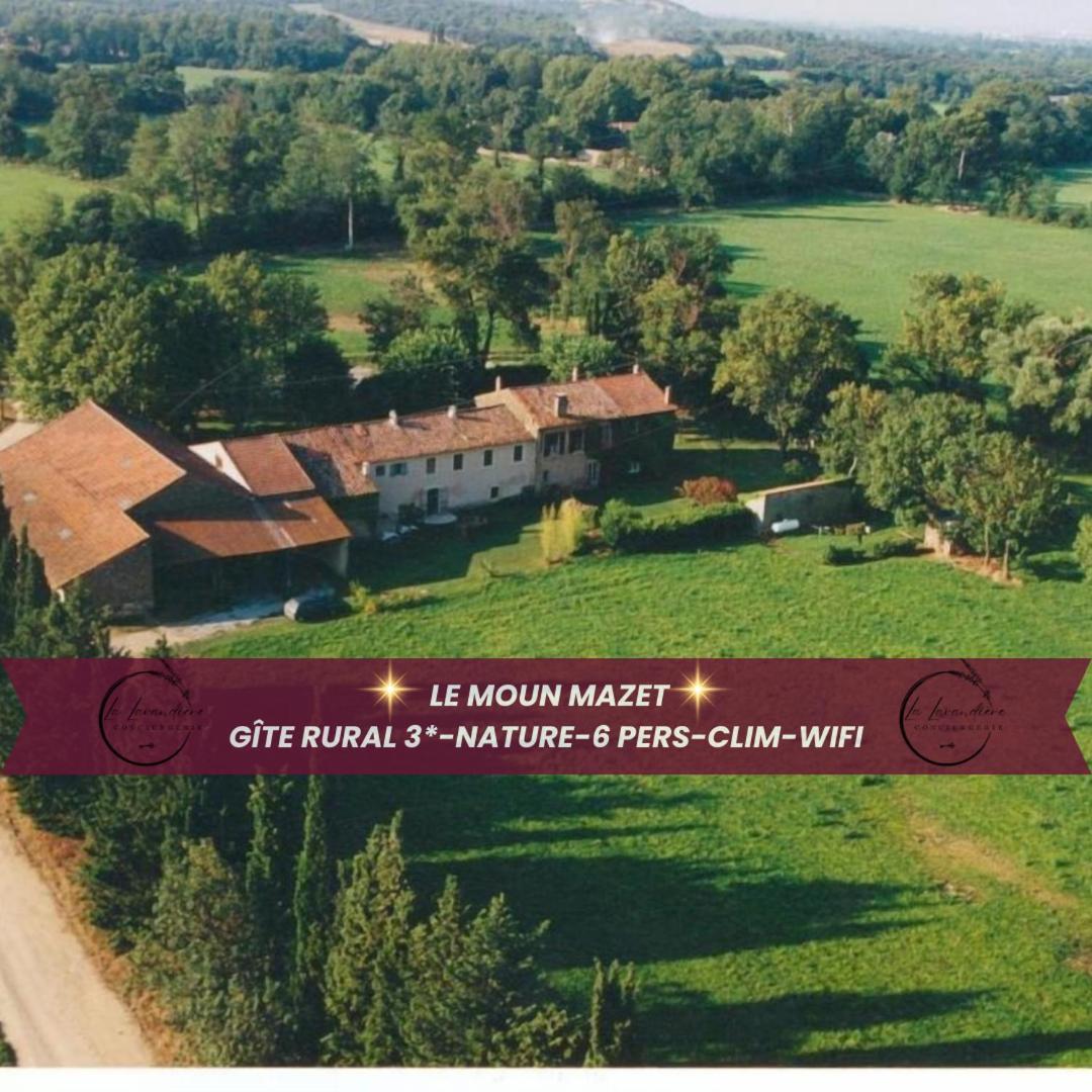 מיראמאס Le Moun Mazet Gite Rural 3 Etoiles, Clim, Nature, 6 Personnes מראה חיצוני תמונה